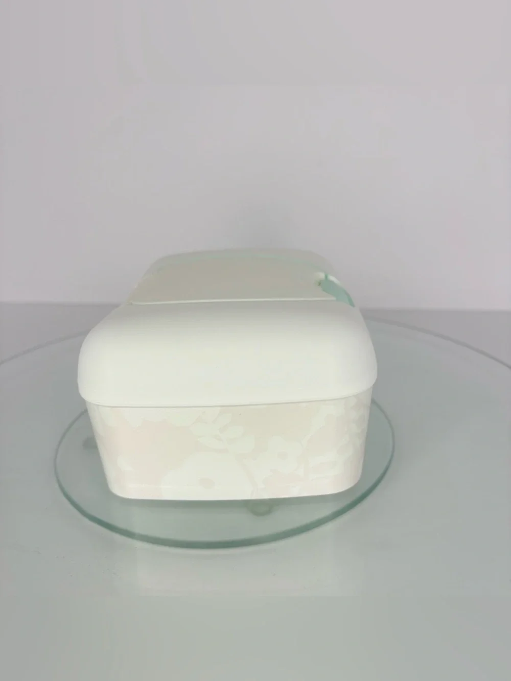 Charmin Freshmates Wipes Dispenser Pop Up Bathroom Holder White Tan Green